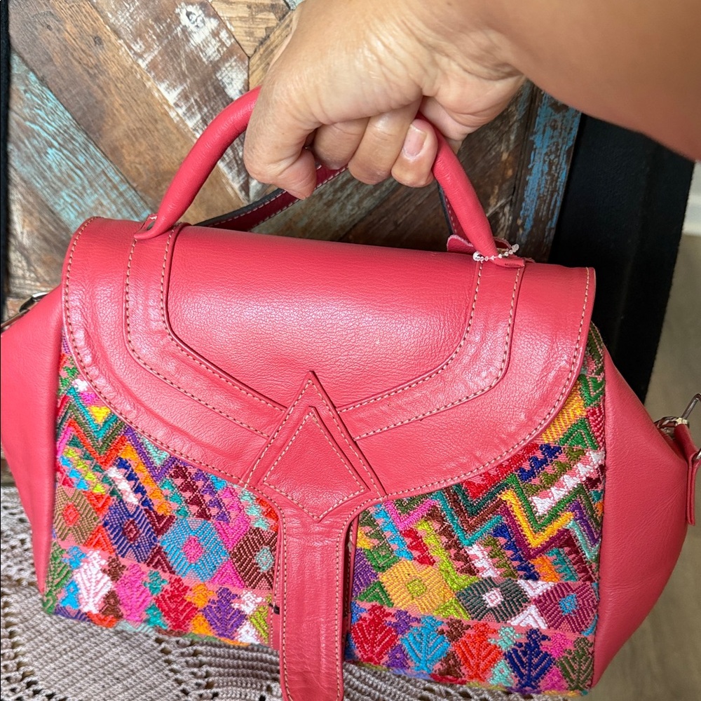 Colorful Patterned Women's Bag - Picture 11 of 13